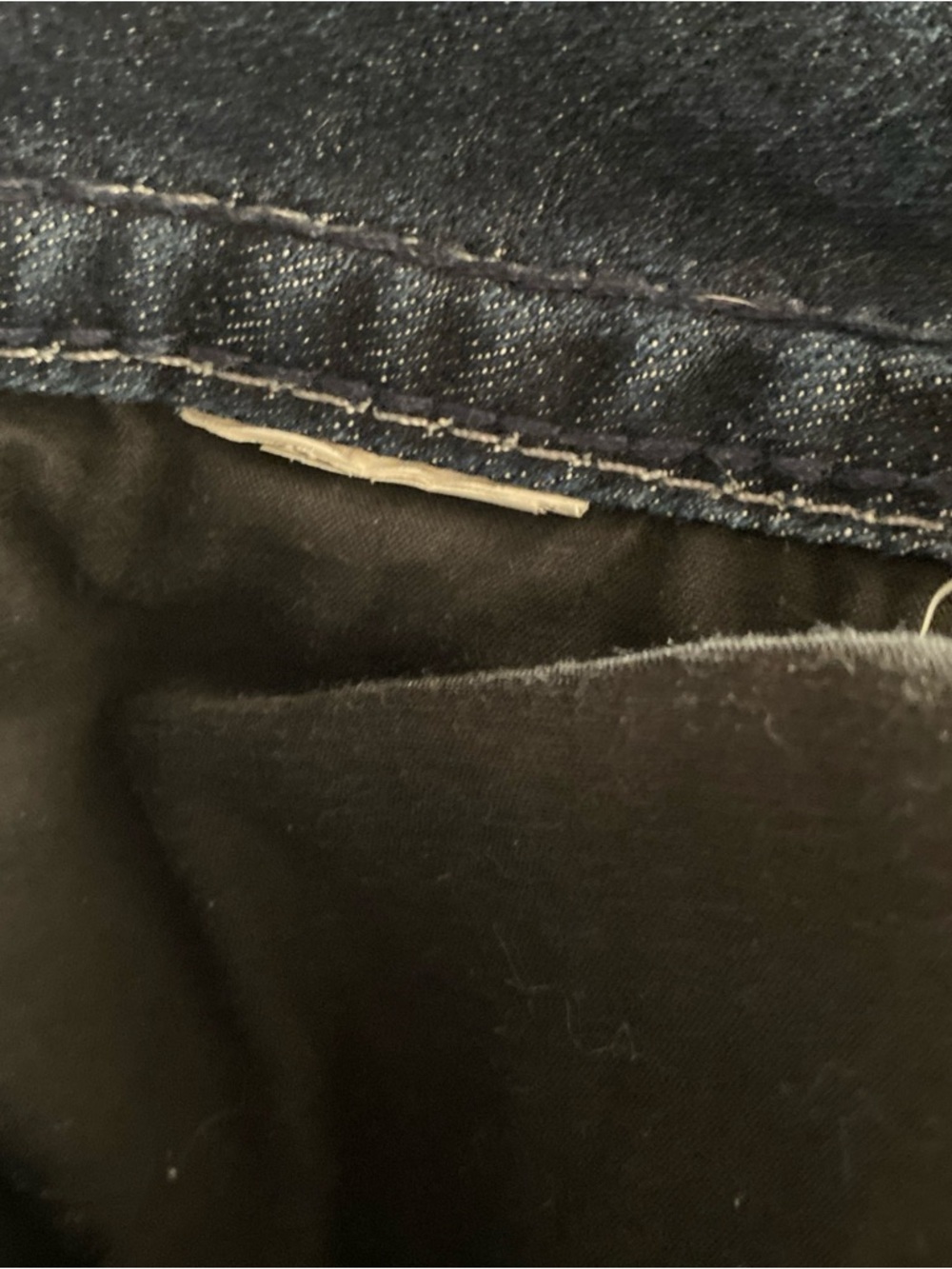 Nine West Jeans 32 14 Capri Length Dark Blue Date Night Fit Stretch Denim Bling - Picture 6 of 6